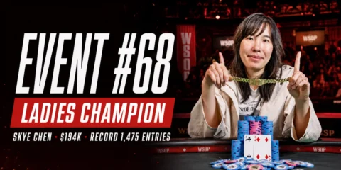 Skye Chen Wins WSOP 2026 Ladies Championship