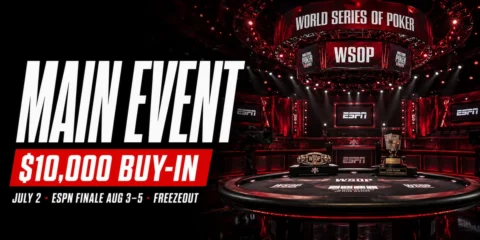 WSOP 2026 Main Event: Live Results, Chip Counts and ESPN Final Table