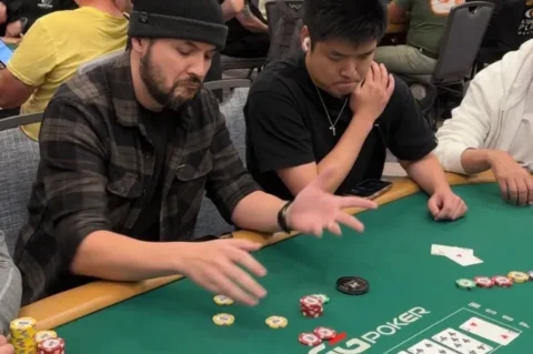Brutal Cooler Ends Conservative Commentator Tim Pool’s WSOP Main Event