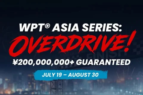 ¥200M+ and 13 WPT Rings Guaranteed During the WPT Asia Series Overdrive