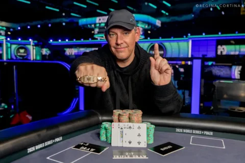 Patrick Stacey’s Dedication Delivers First WSOP Bracelet in ,500 Mixed Triple Draw Lowball