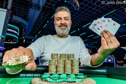 Sergio Benso, “The Solitary Wolf,” Conquers the WSOP Pick-Your-PLO