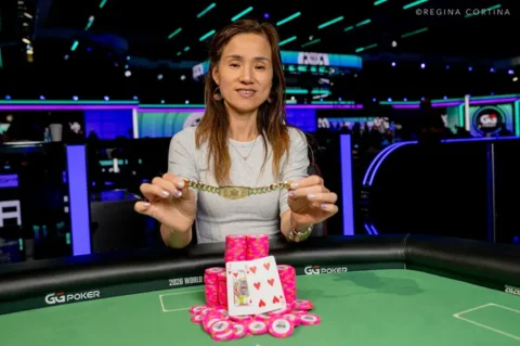 Single Mom Yanting Jiang Wins WSOP Mid-Stakes Championship for .15M