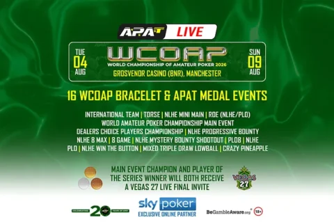 The 2026 APAT World Championship of Amateur Poker is Only a Month Away