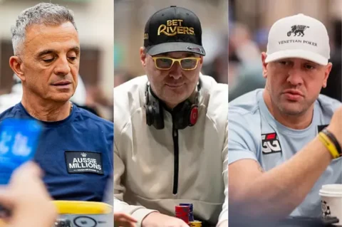 Three Past Champs Reach WSOP Main Event Day 3 with Their Sons