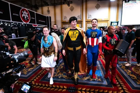 WATCH: ‘Superhero’ Phil Hellmuth Makes Annual WSOP Main Event Entrance