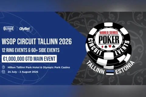 Win a Ring at WSOP Circuit Tallinn and Qualify for WSOP Paradise