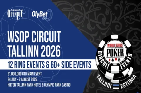 WSOPC Returns to Tallinn: 12 Ring Events and €1M Gtd Main Event