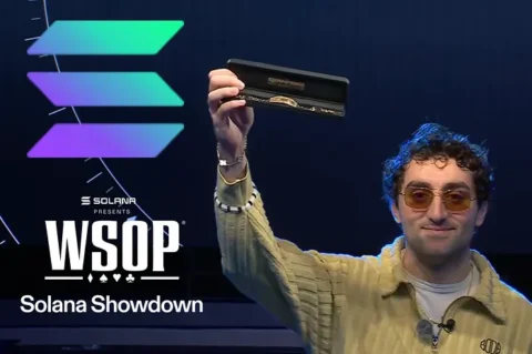 Crypto Trader Rasmr Claims Custom Bracelet in 2026 WSOP Solana Showdown (,000)