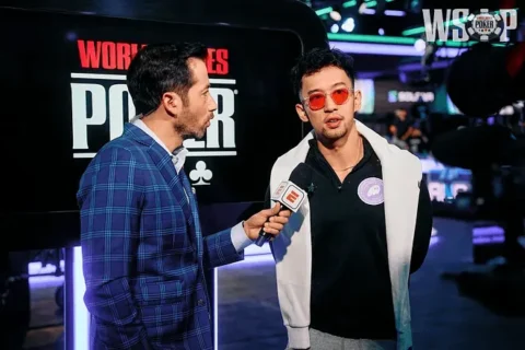 Han Feng Blames Poker Announcer’s Curse for Brutal WSOP Main Event Bad Beat