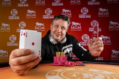 ‘My Mind Hurts’: Longtime Grinder Wins 6,190 at Potomac Summer Poker Open