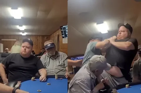 WATCH: Fight Erupts in  Tournament After Player and Dealer Argue Over Blinds