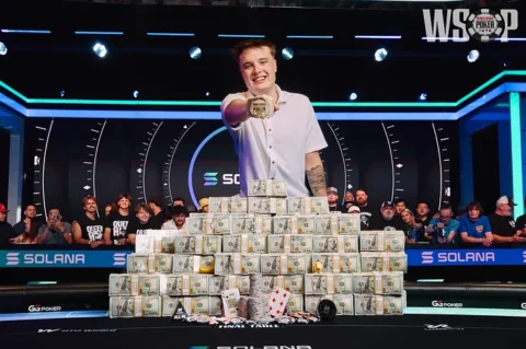 What is Lucas Jumalon’s Real Payout for Winning the 2026 WSOP Main Event?