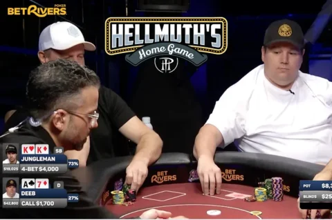 Who Won? Shaun Deeb & Dan “Jungleman” Cates Get Into It at Hellmuth’s Home Game