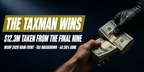 WSOP Main Event Taxes: The Final Nine Lost .3 Million to the Taxman