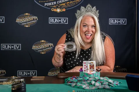 Amy Batson is Inaugural Mississippi State Poker Championship Winner