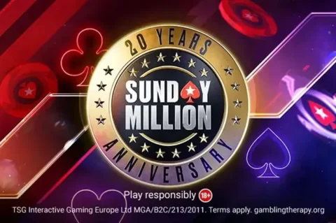 Belarusian Wins Sunday Million 20th Anniversary as Satellite Winners Shine