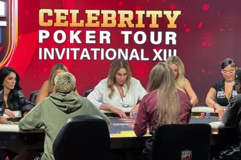 Caitlyn Jenner Learns How to Play Poker at Celebrity Poker Tour