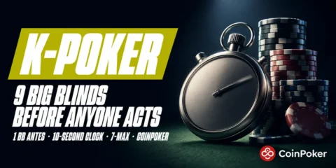 CoinPoker K-Poker Launches: 9 BB in the Pot Before Anyone Acts
