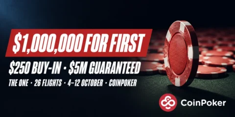 CoinPoker The One: M GTD, M for First, Satellites from alt=