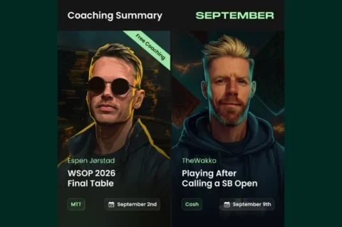 Espen Jorstad Headlines September Live Coaching on GTO Wizard