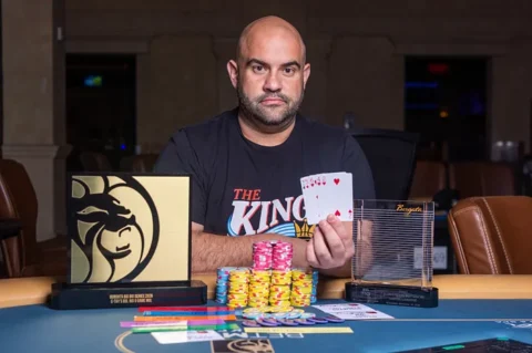 Jeffrey Gibson Wins Second Borgata Trophy in Etay’s Big Big 9-Game Mix