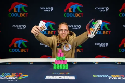 Petter Berg Crowned Champion of Record-Breaking Coolbet Open Main Event