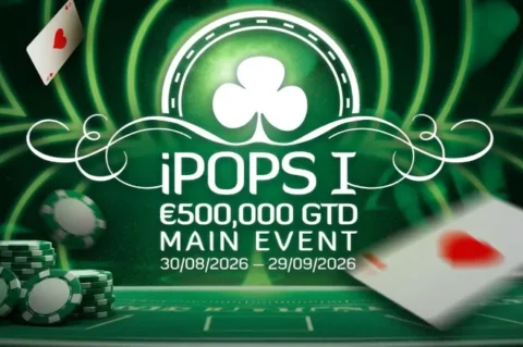 Play the €500K Gtd iPOPS Main Event for €0.50 at Paddy Power Poker