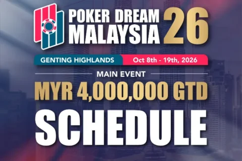Poker Dream Malaysia Returns With ~M GTD Main Event & Mixed Games Galore