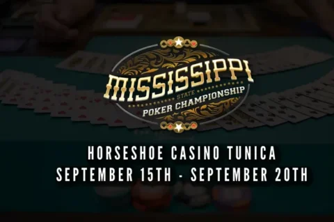 RGPS Mississippi Poker Championship in Tunica Starts September 15
