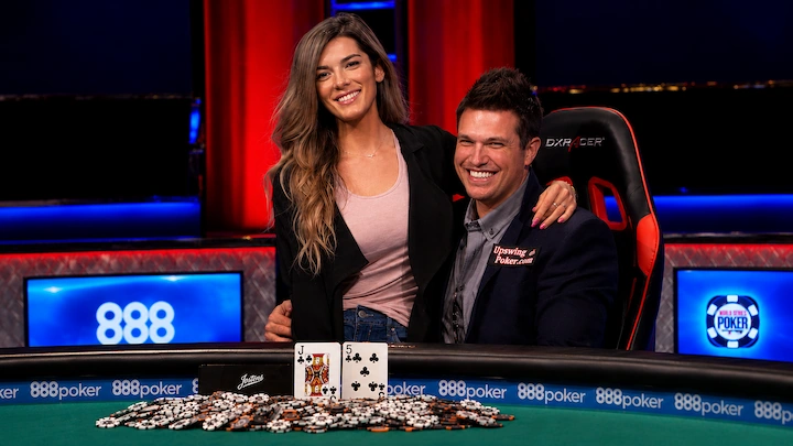 Doug Polk and Kaitlin Polk WSOP Appearance Doug Polk and his wife Kaitlin Polk together at the WSOP, one of her rare public poker appearances