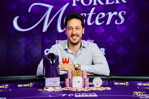 Adrian Mateos Wins Poker Masters Title After Three Money Bubbles
