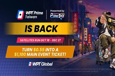 Satellite into WPT Prime Taiwan for as Little as alt=