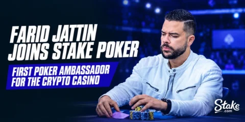 Stake Poker Signs Farid Jattin as First Poker Ambassador