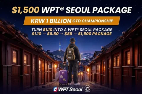 WPT Seoul Package Qualifiers Offer .10 Route to KRW 1 Billion GTD Championship
